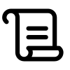 Icone parchemin